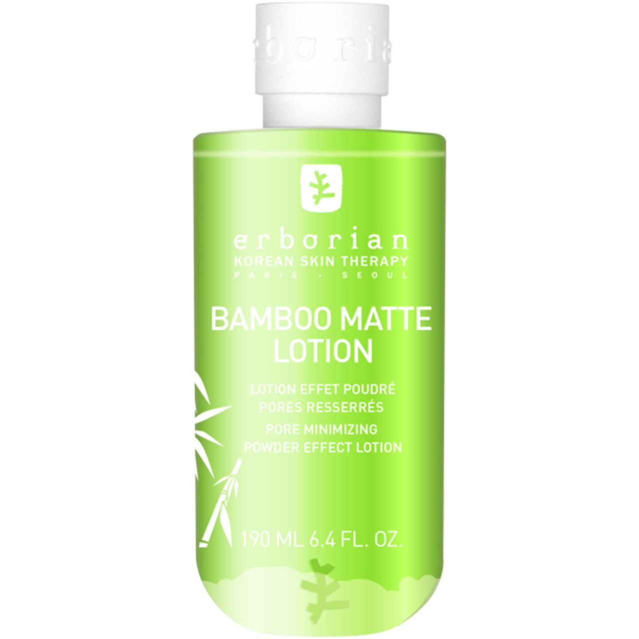 Erborian Korean Skin Therapy Paris Seoul Bamboo Matte Lotion
