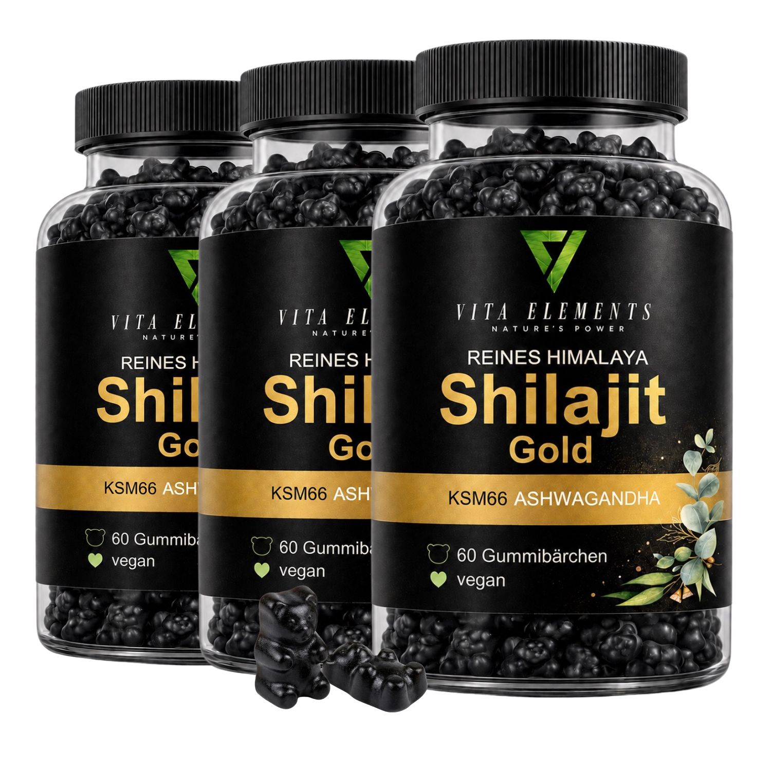 Vita Elements Himalaya Shilajit Gold Gummibärchen 254 g Kapseln