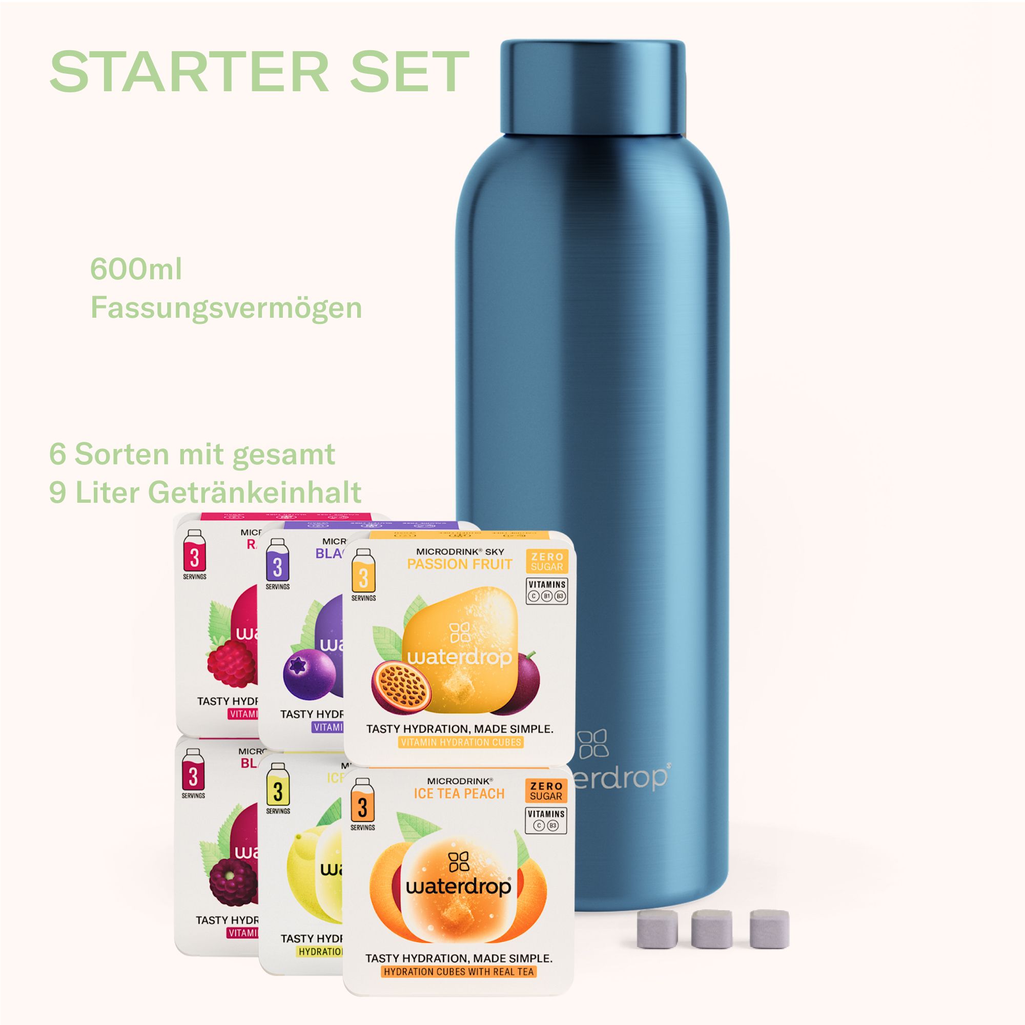waterdrop® Starterset Steel