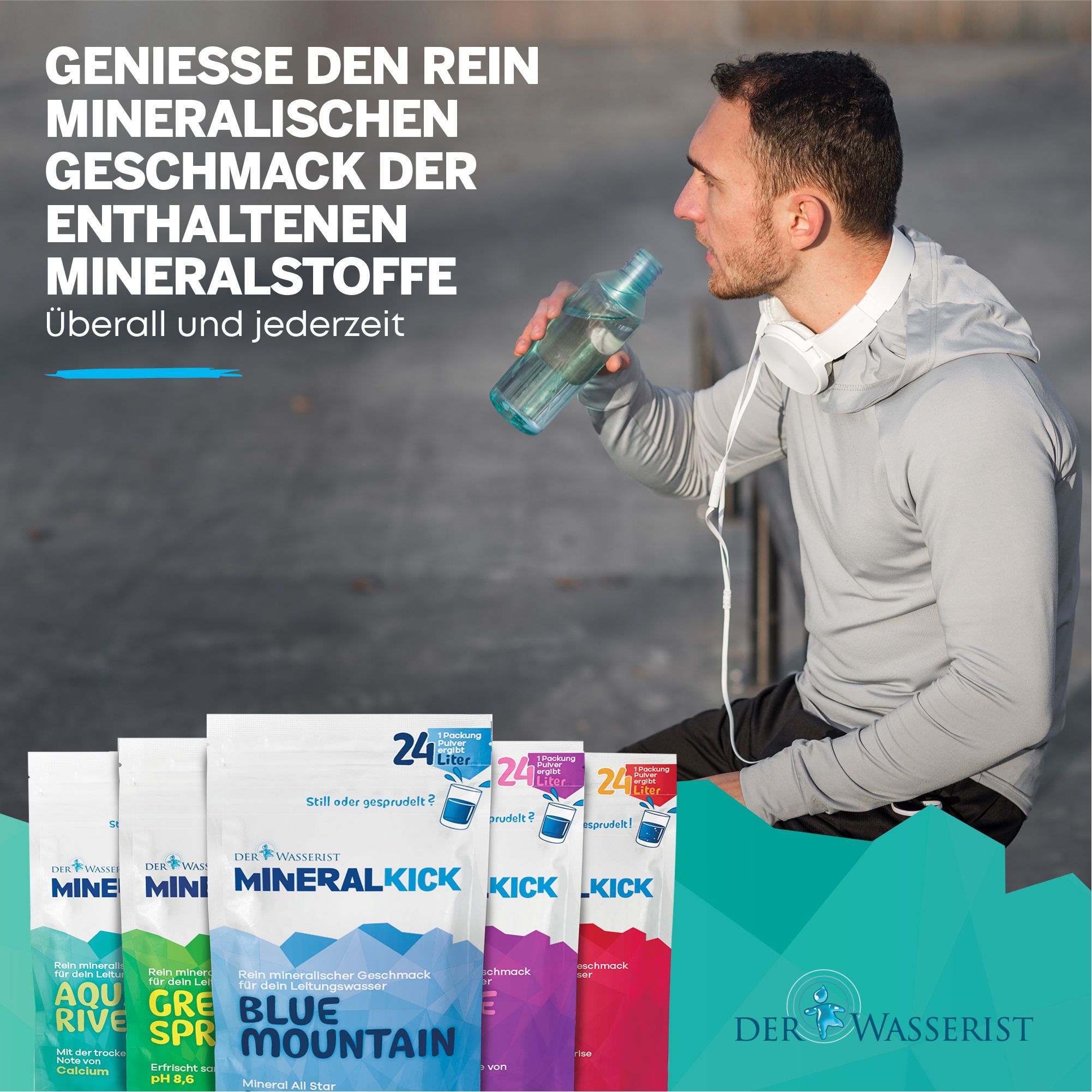 Der Wasserist MineralKICK SPEKTRUMPACK