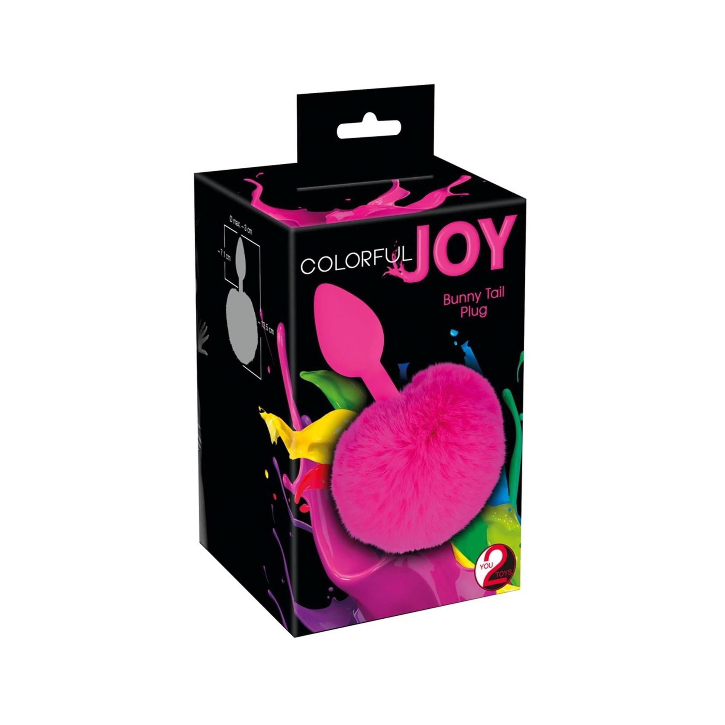 You2Toys Colorful Joy - Bunny Tail Plug