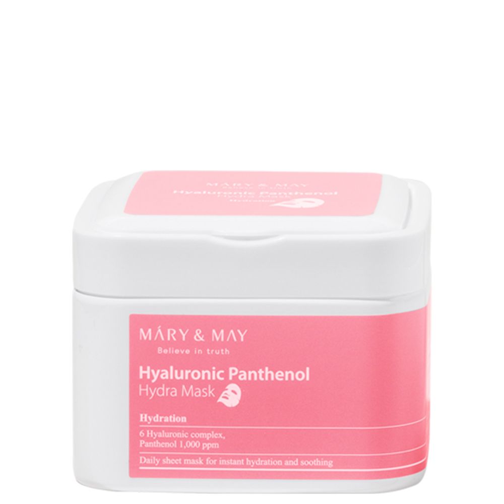 Mary&May Hyaluronic Panthenol Hydra Mask Tuchmasken-Set Für Intensive Feuchtigkeitspflege Der Haut 30 St. - Image 3
