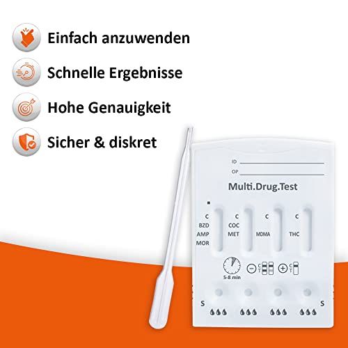 self-diagnostics Drogenschnelltest Multi 8 MPU 1 St