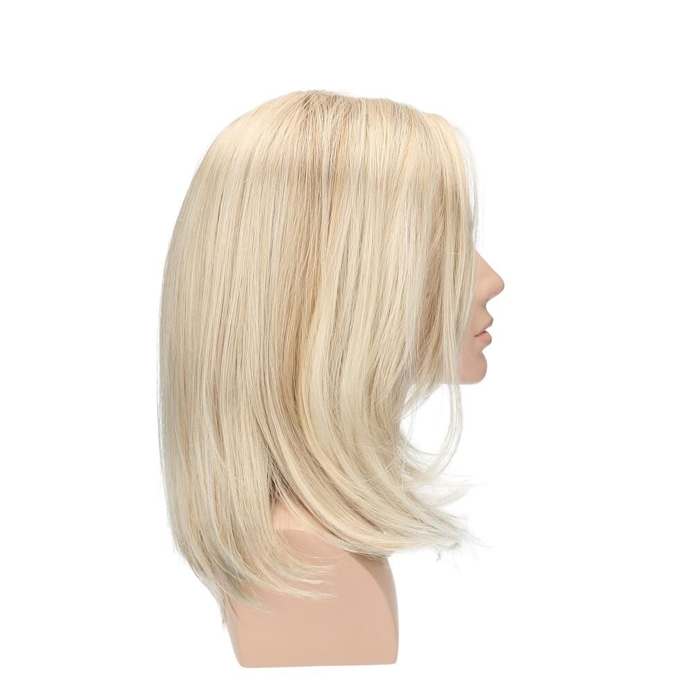 Perücke Malou (große Köpfe) von trendhair in Weiß-/Lichthellblond gesträhnt