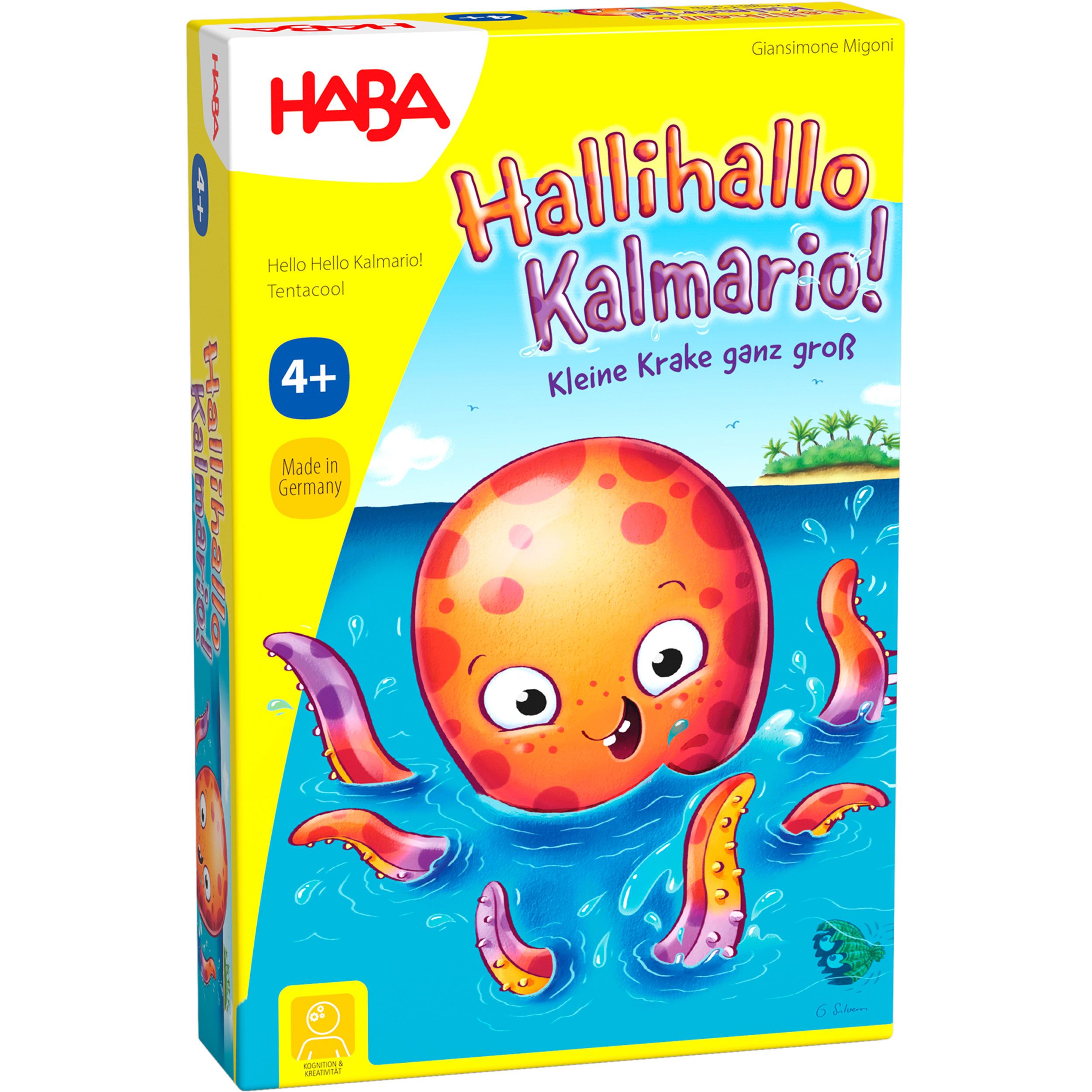 Haba Kinderspiel Hallihallo Kalmario!, Legespiel, ab 4 Jahren 1 St