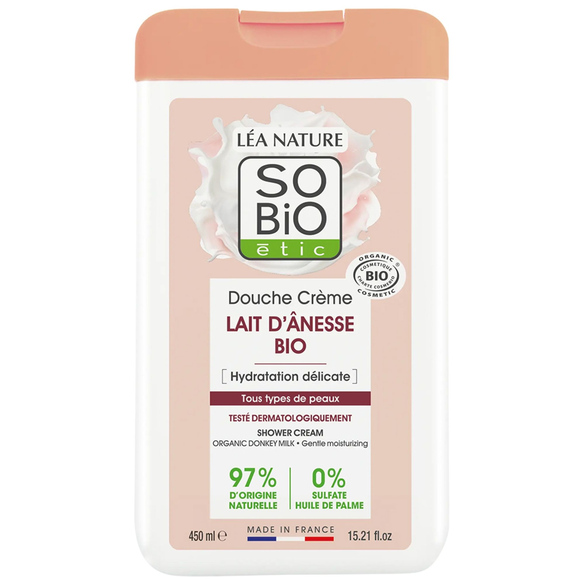 Léa Nature SO BIO étic Duschcreme Ziegenmilch Bio 16,5x9x3,8 cm