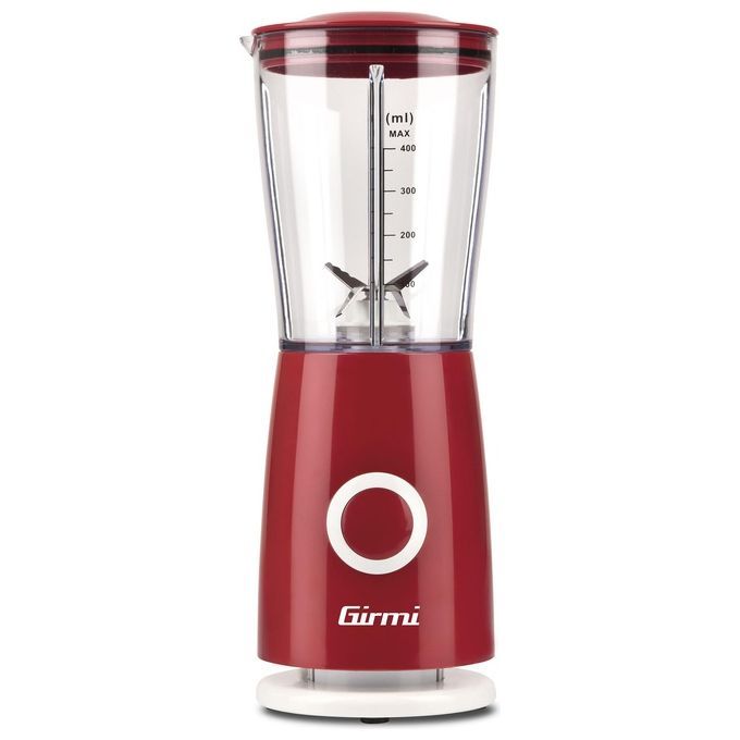 Girmi FR0302 frullatore Frullatore da tavolo 170 W Rosso, Trasparente, Bianco