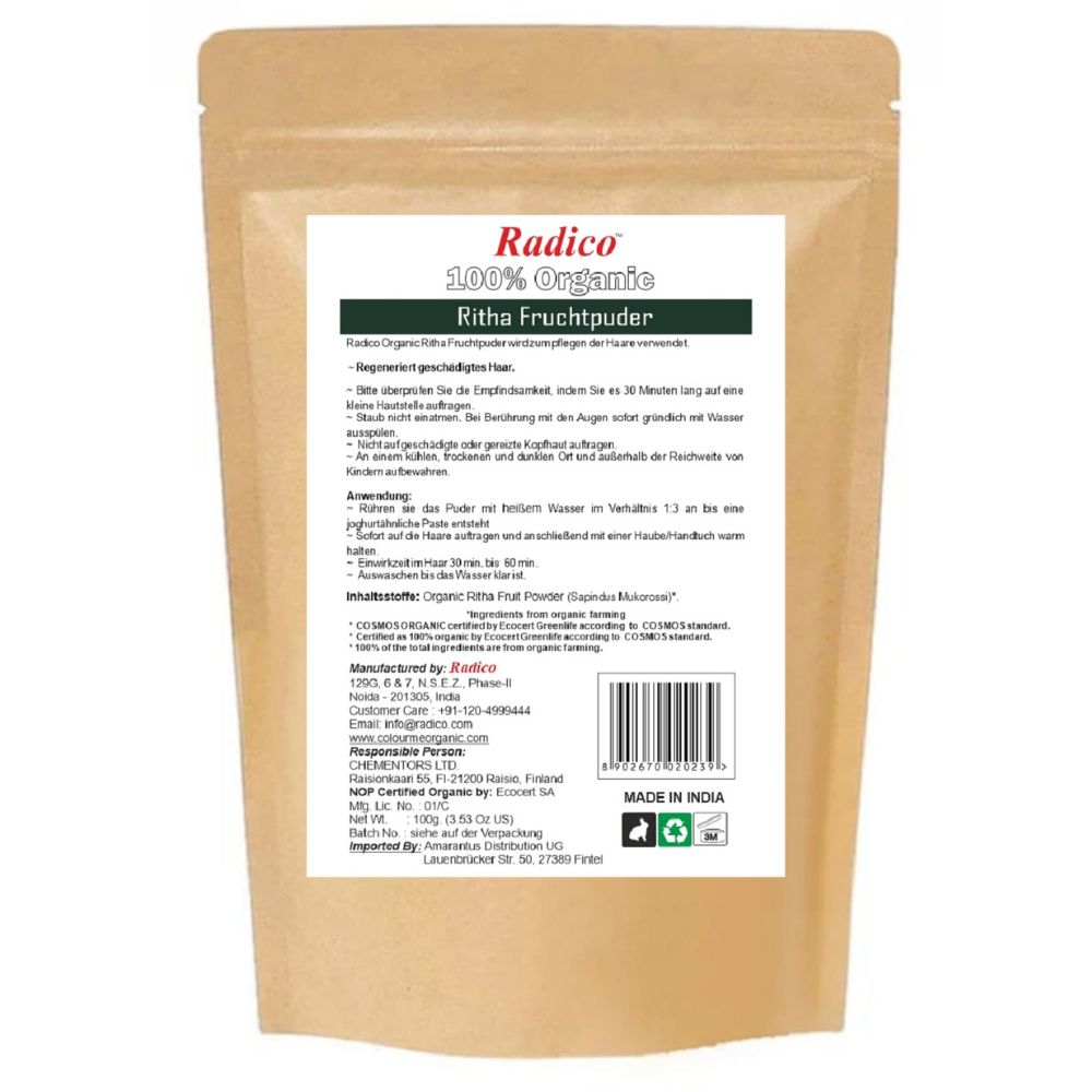 Radico Organic Ritha-Fruchtpulver vegan