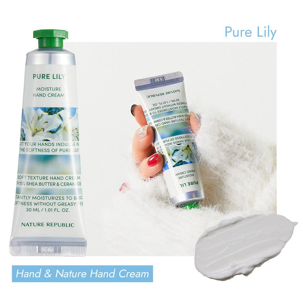NATURE REPUBLIC Hand and Nature Pure Lily Hand cream
