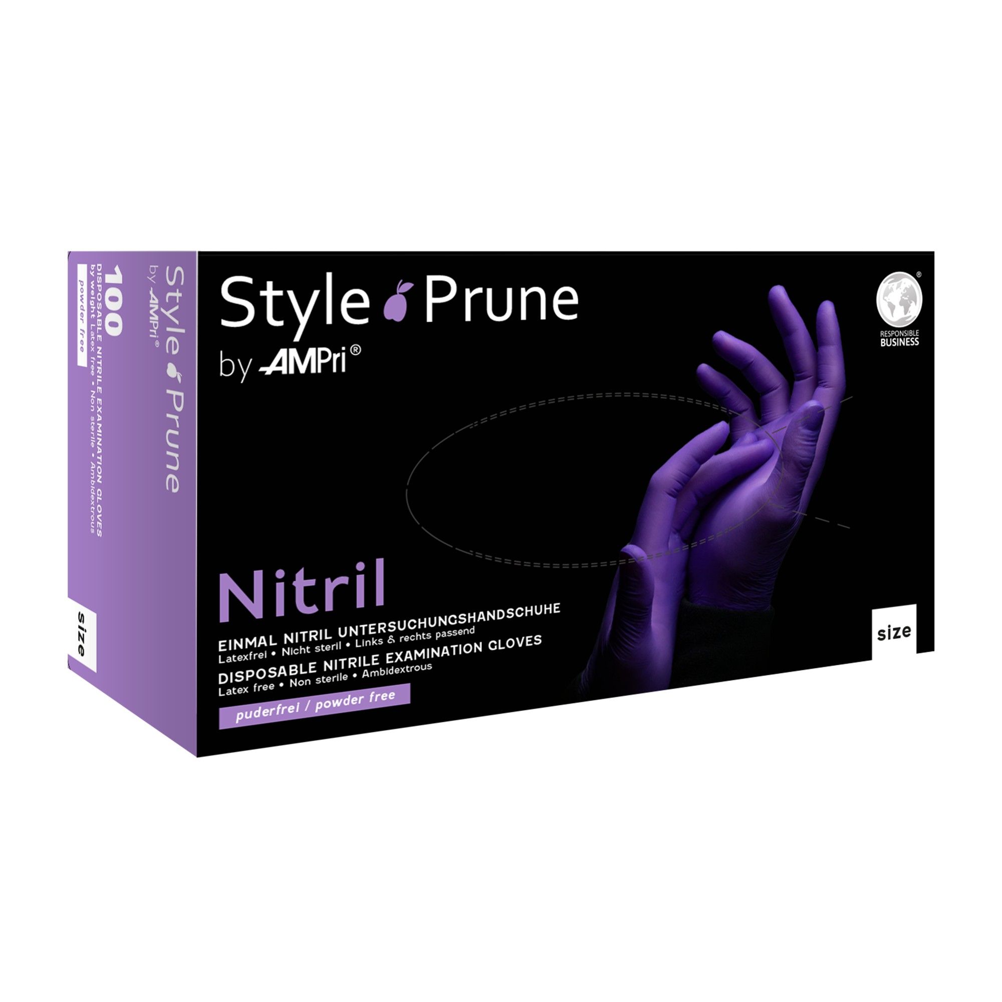 Style Prune - Nitril-Untersuchungshandschuh S 100 Stk. St Handschuhe
