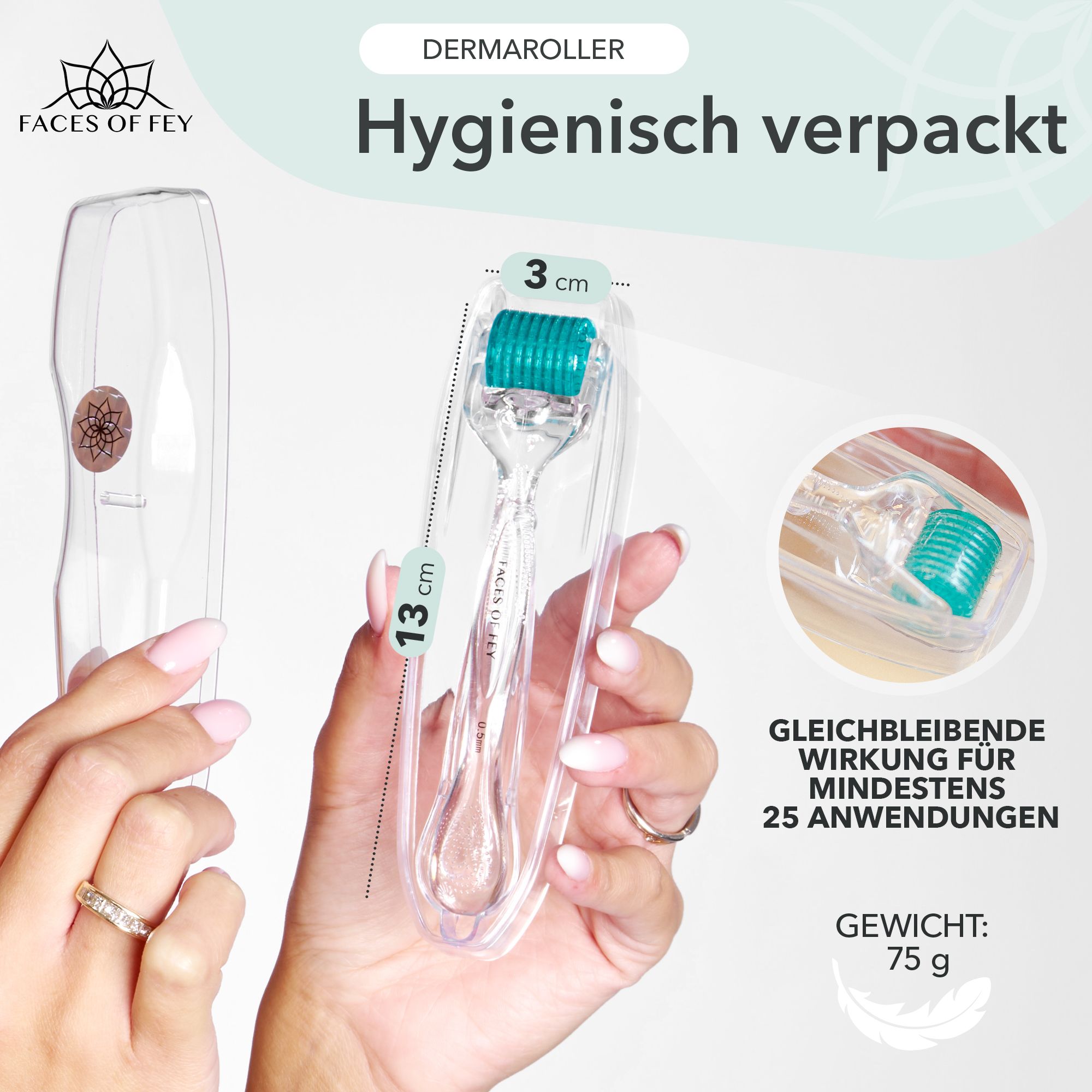 FACES OF FEY Dermaroller 0,5mm