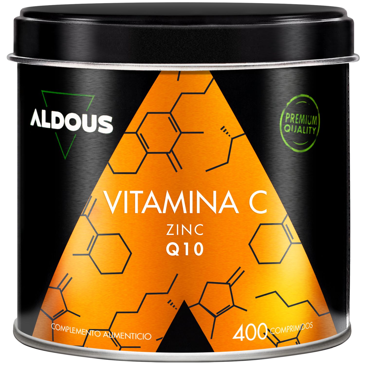 Aldous – Vitamin C mit Zink, Coenzym Q10 Immunsystem, Müdigkeit 400 St Tabletten