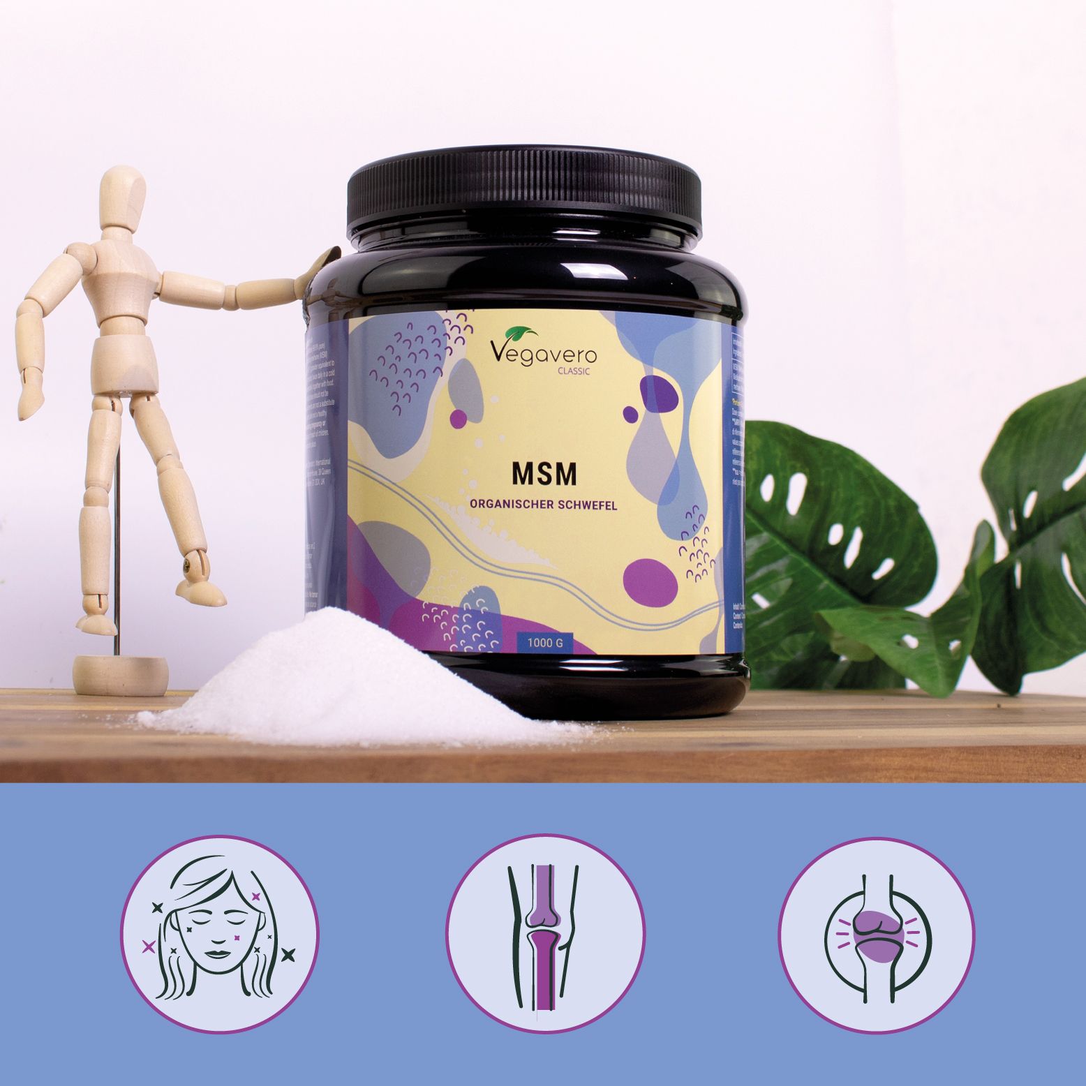 VEGAVERO MSM Pulver DOSE