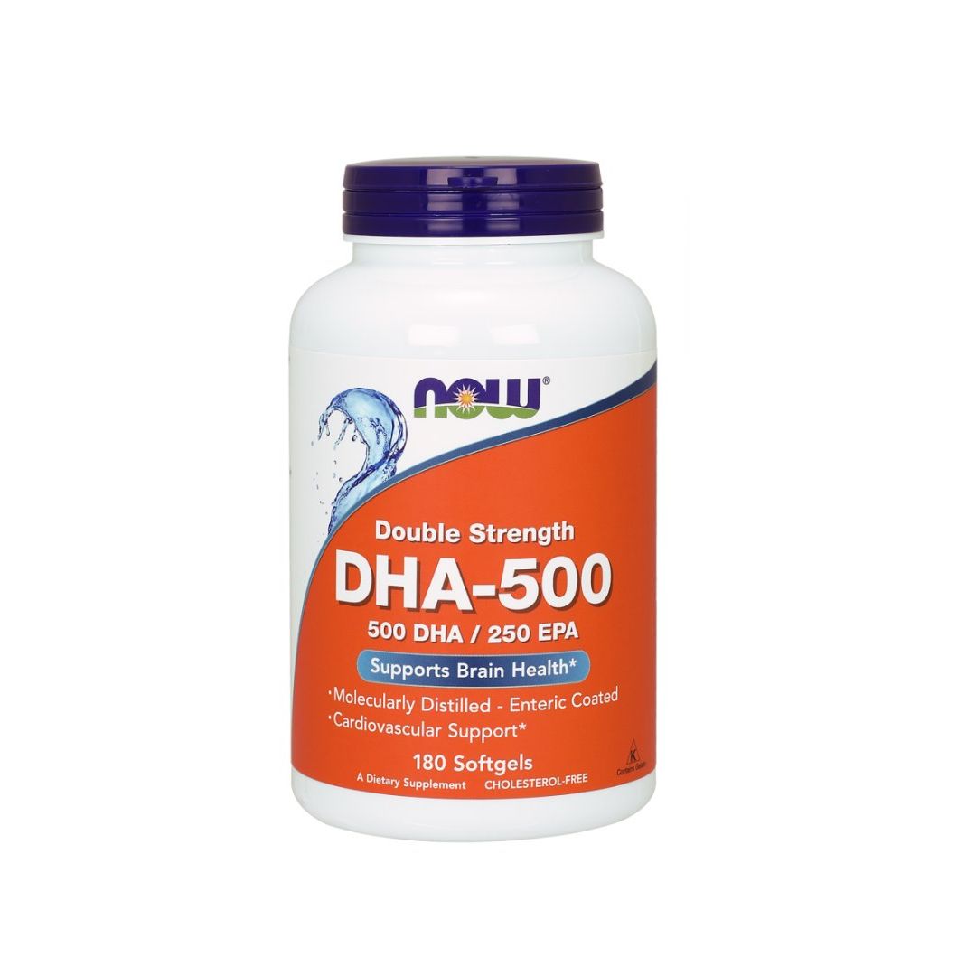 Now Foods Dha-500 (500 DHA / 250 Epa) 180 St