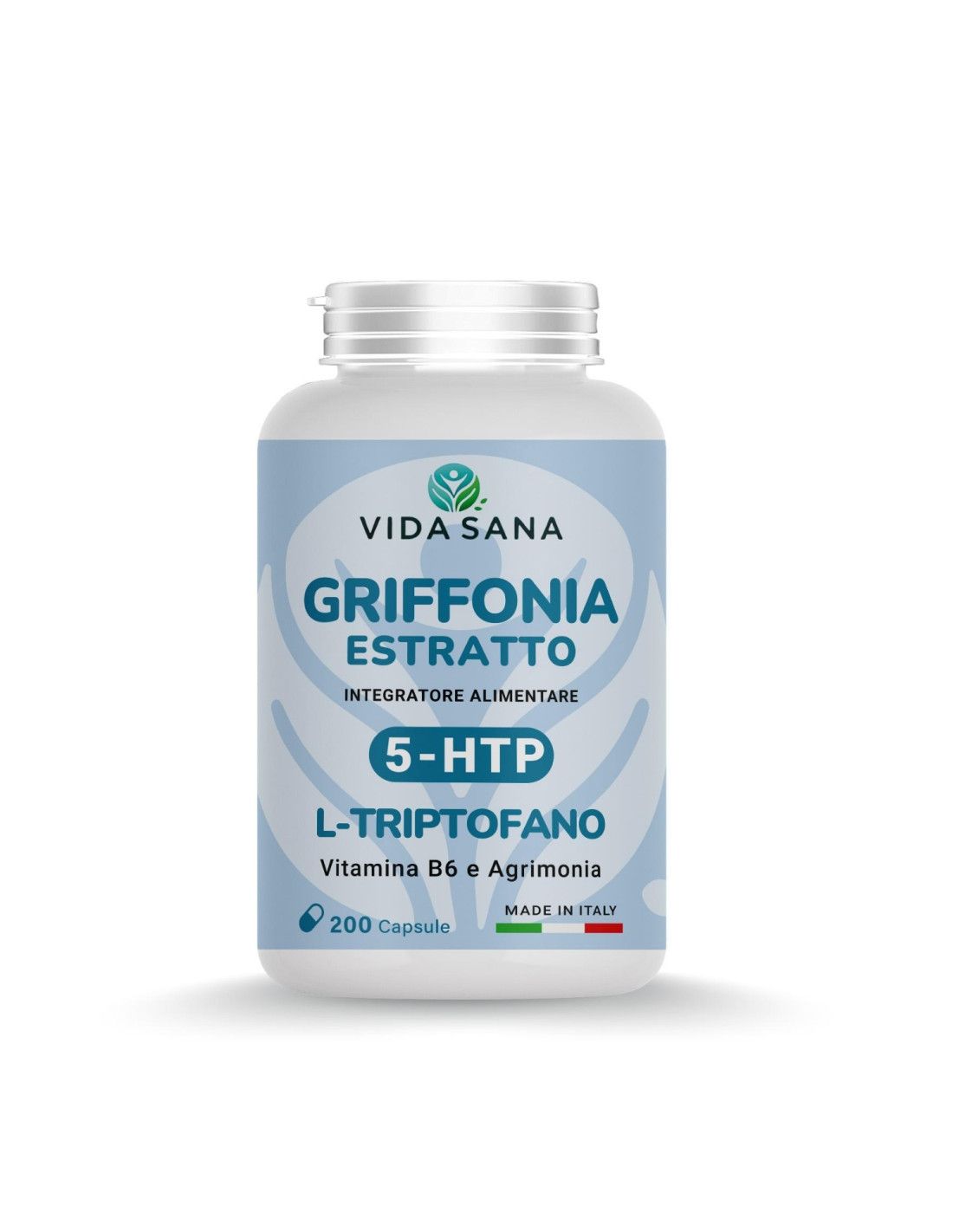 Vidasana integratore Griffonia 5HTP L Triptofano no Ansie e Stress