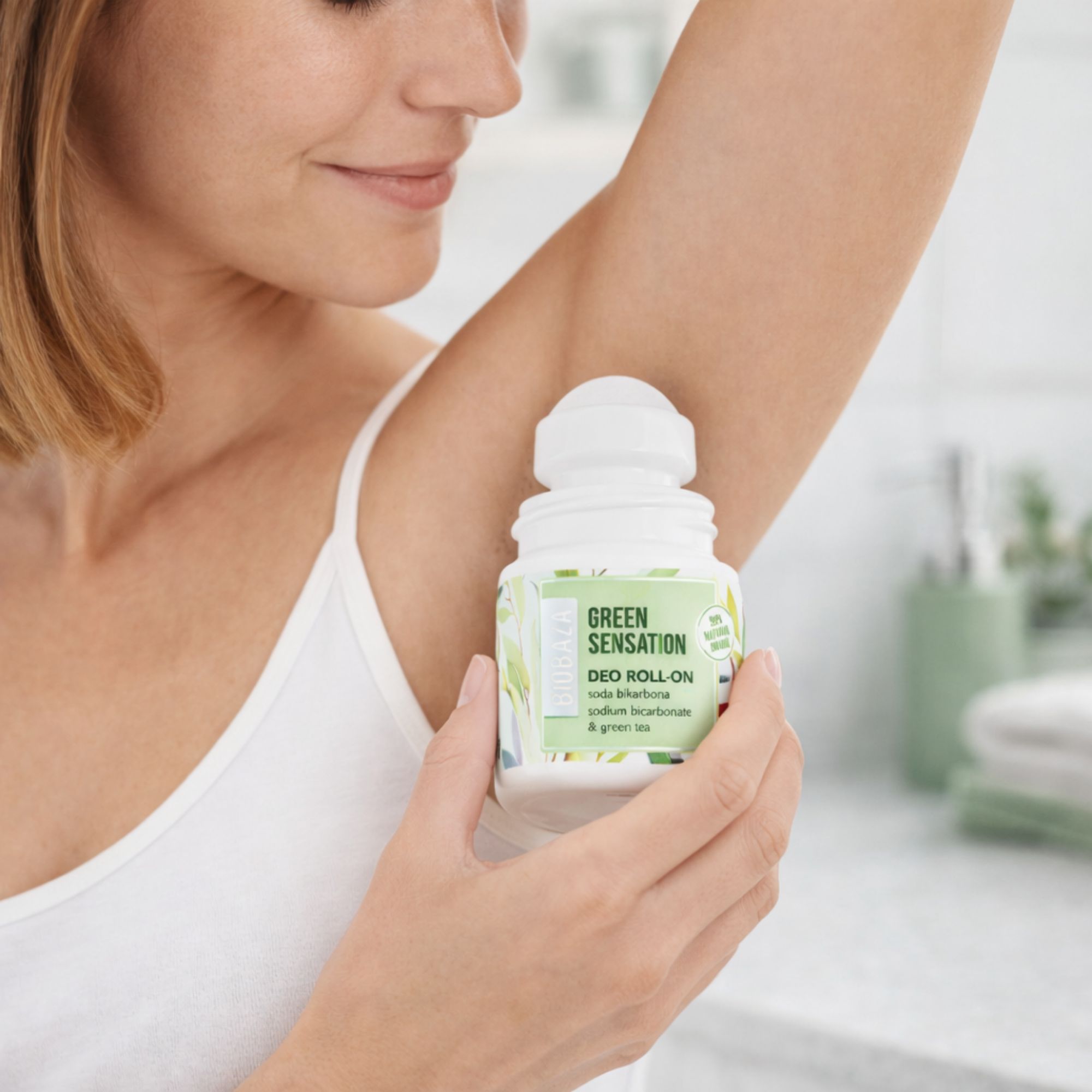 BIOBAZA Green Sensation Natürlicher Deo Roll-on