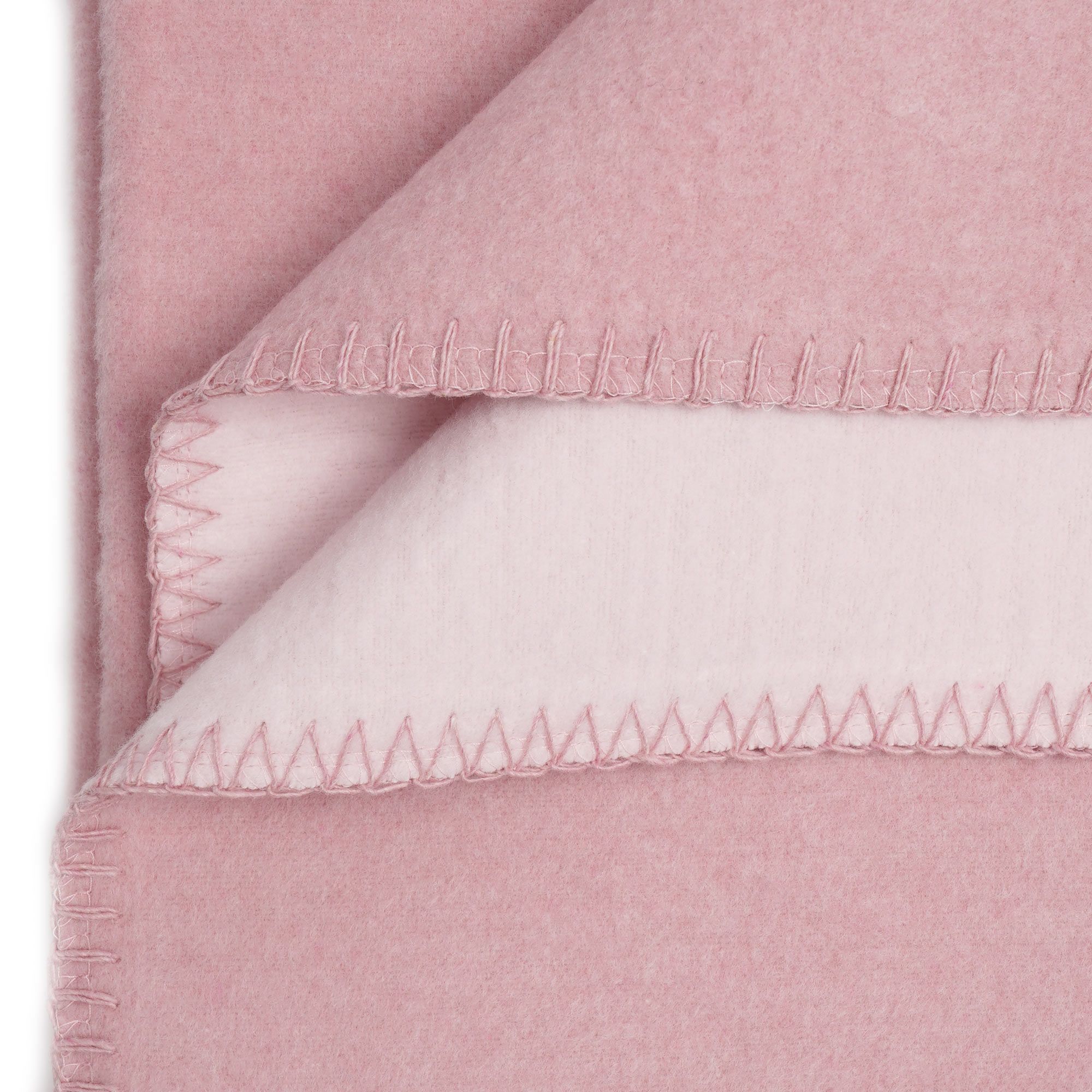yogabox Yogadecke / Meditationsdecke zweifarbig - 200 x 150 x 1,0 cm - rosa chiaro / hellrosa