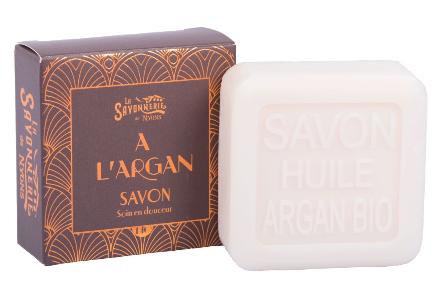 La Savonnerie de Nyons - Wellness-Seife in Karton - Bio Arganöl-Seife