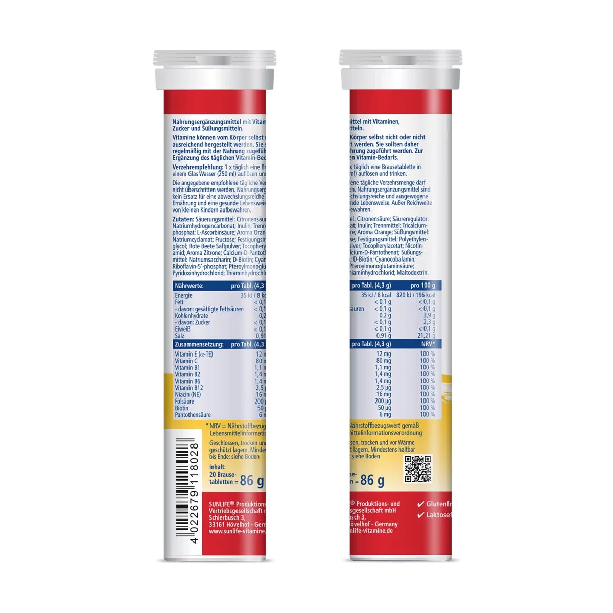 Sunlife Multivitamin Brausetabletten