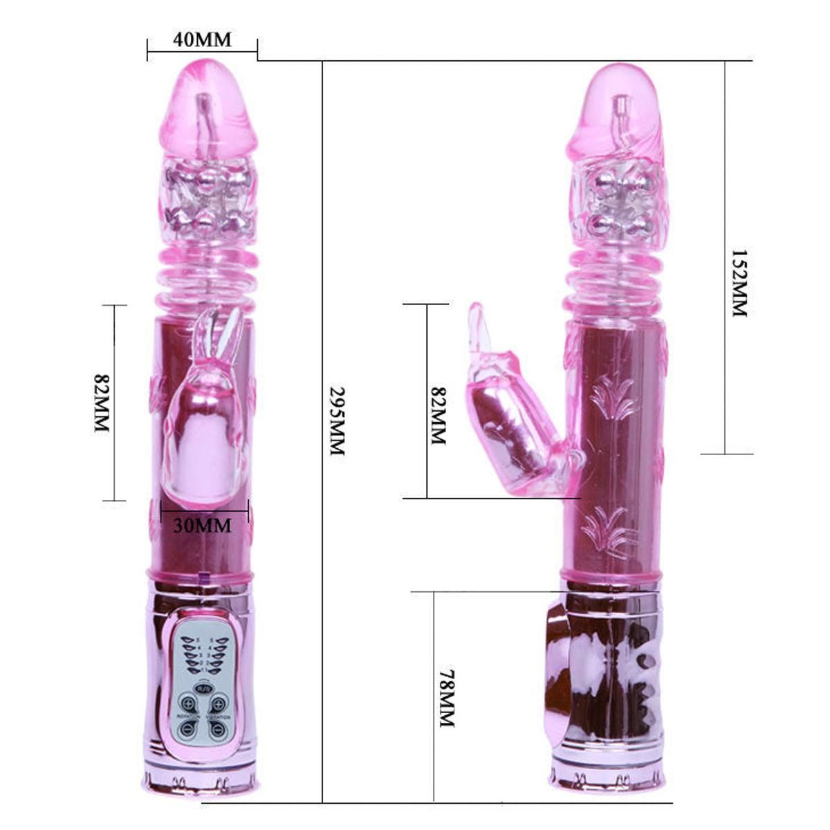 Rabbitvibrator Throbbing Bunny Rotation von Baile