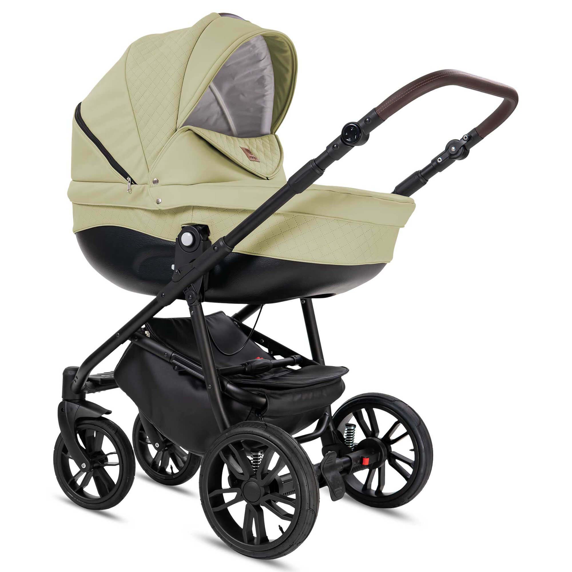 Friedrich Hugo Minigo Flow 2 in 1 Kombikinderwagen Luftreifen, Beige