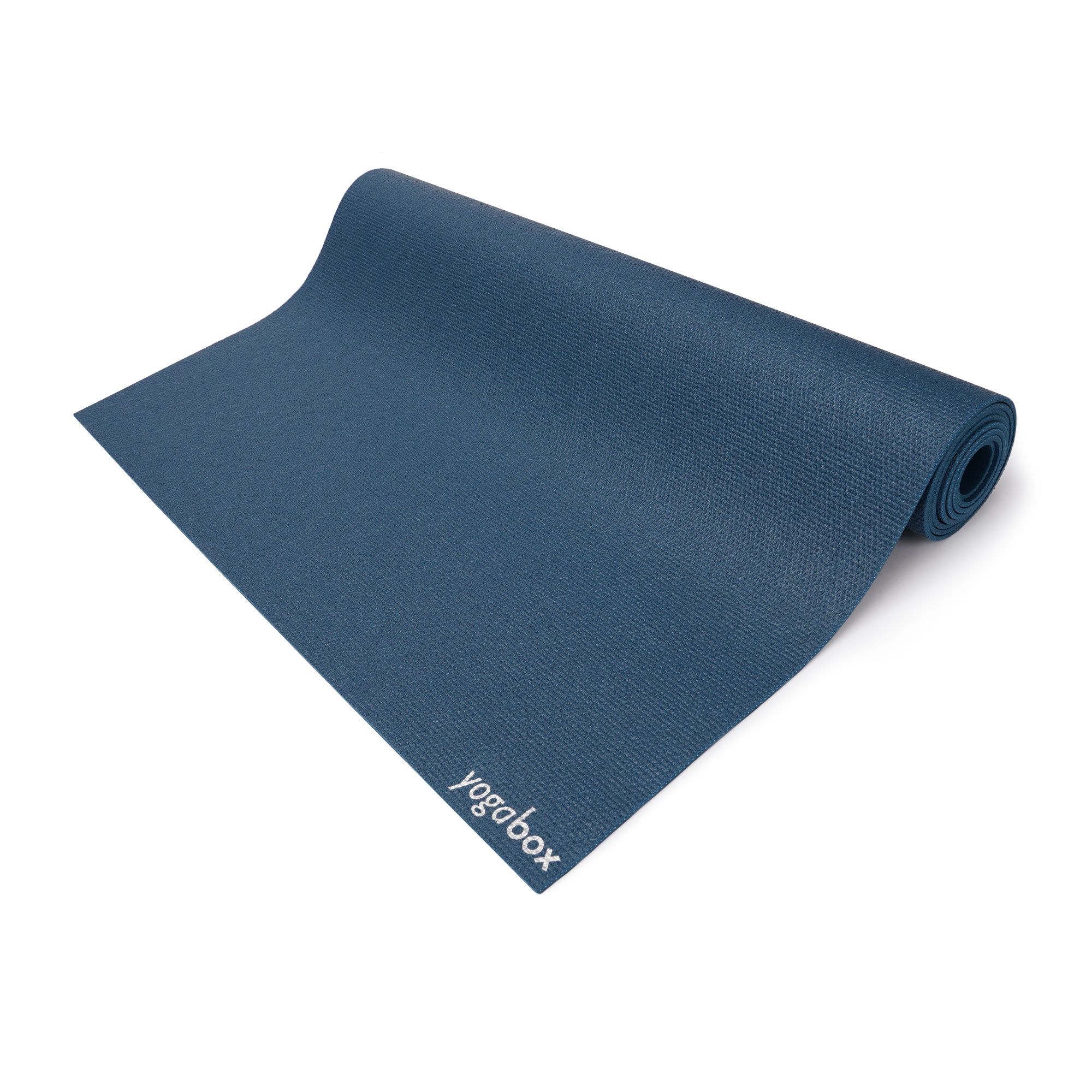 yogabox Studio Yogamatte Premium - blau 200 x 80 0,45 cm 1 St