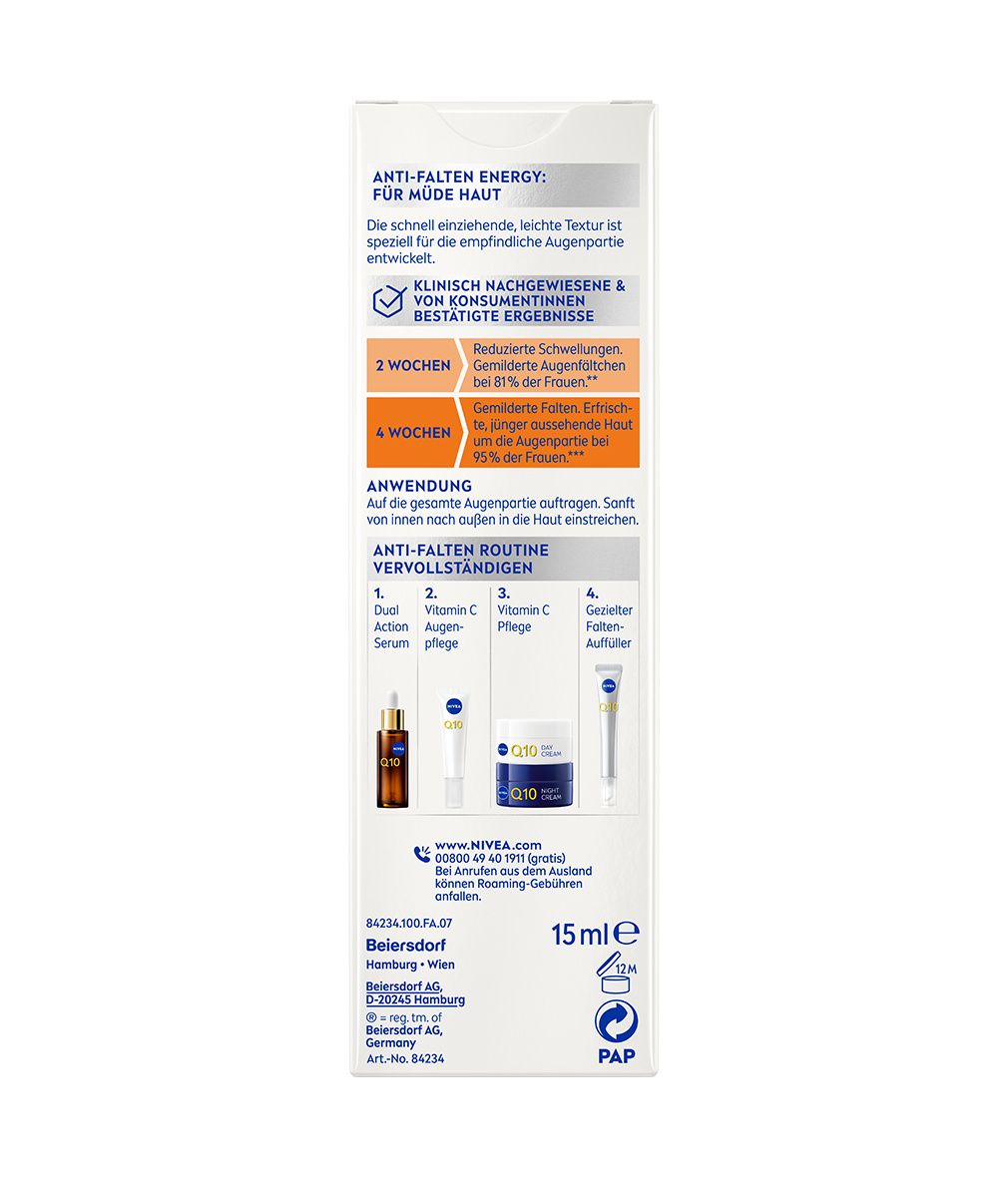 NIVEA Q10 Anti-Falten Energy