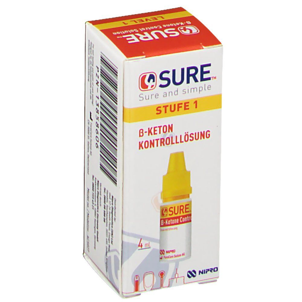 4SURE ß-Keton Kontrolllösung Stufe 1