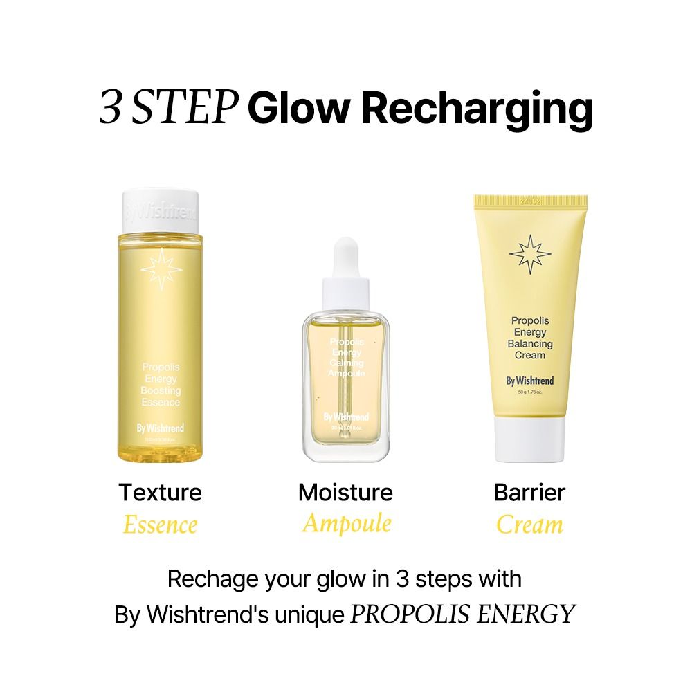By Wishtrend Propolis Energy Calming Hydrating Calming Skin Ampoule