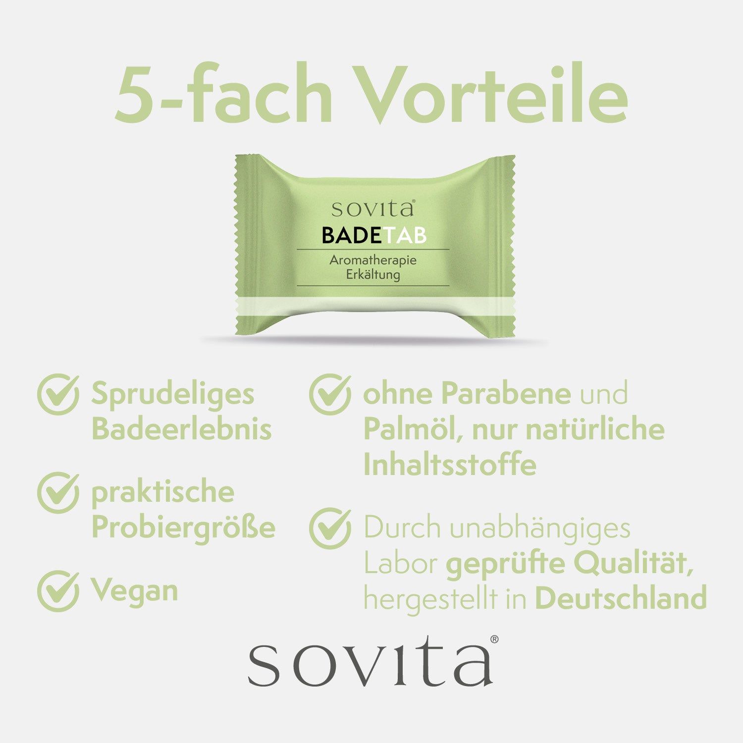 sovita Badetab Aromatherapie "Erkältung"