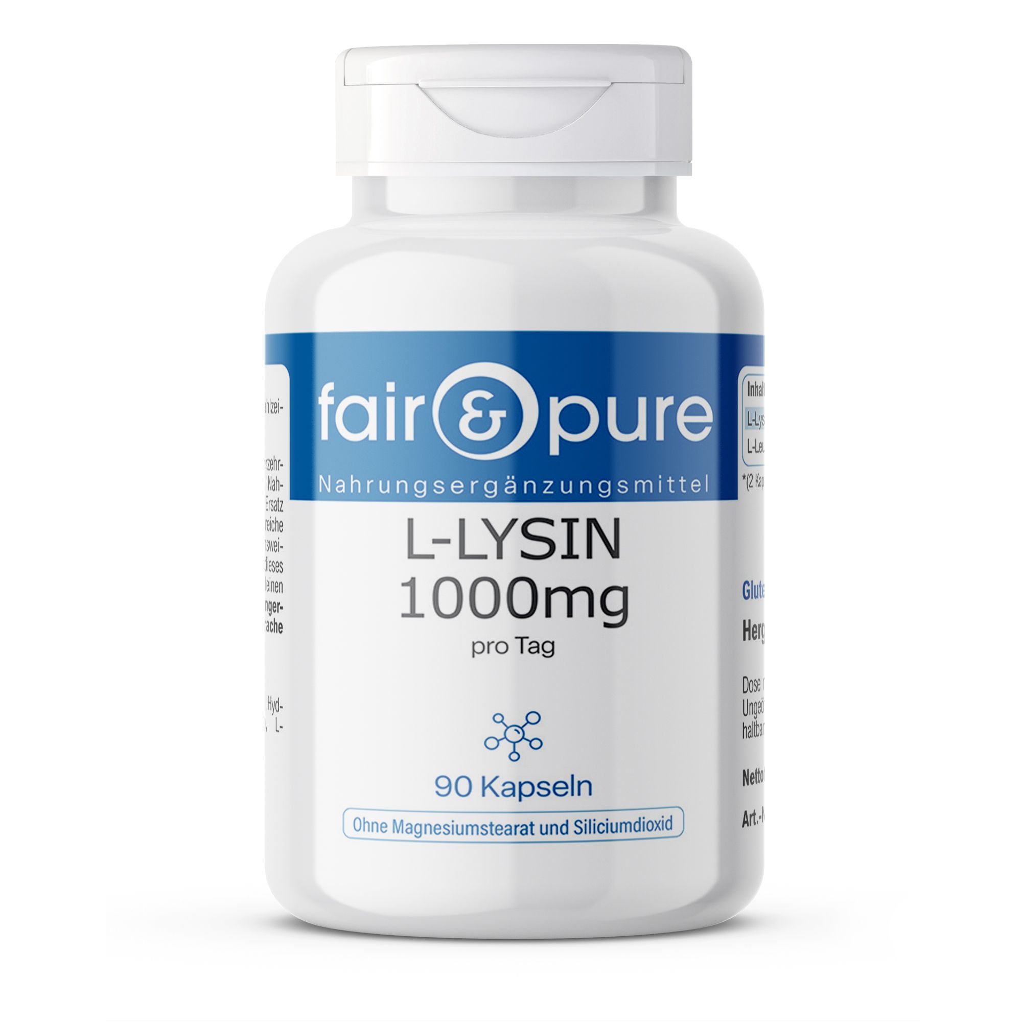 L-Lysin 500 mg Kapseln 90 St