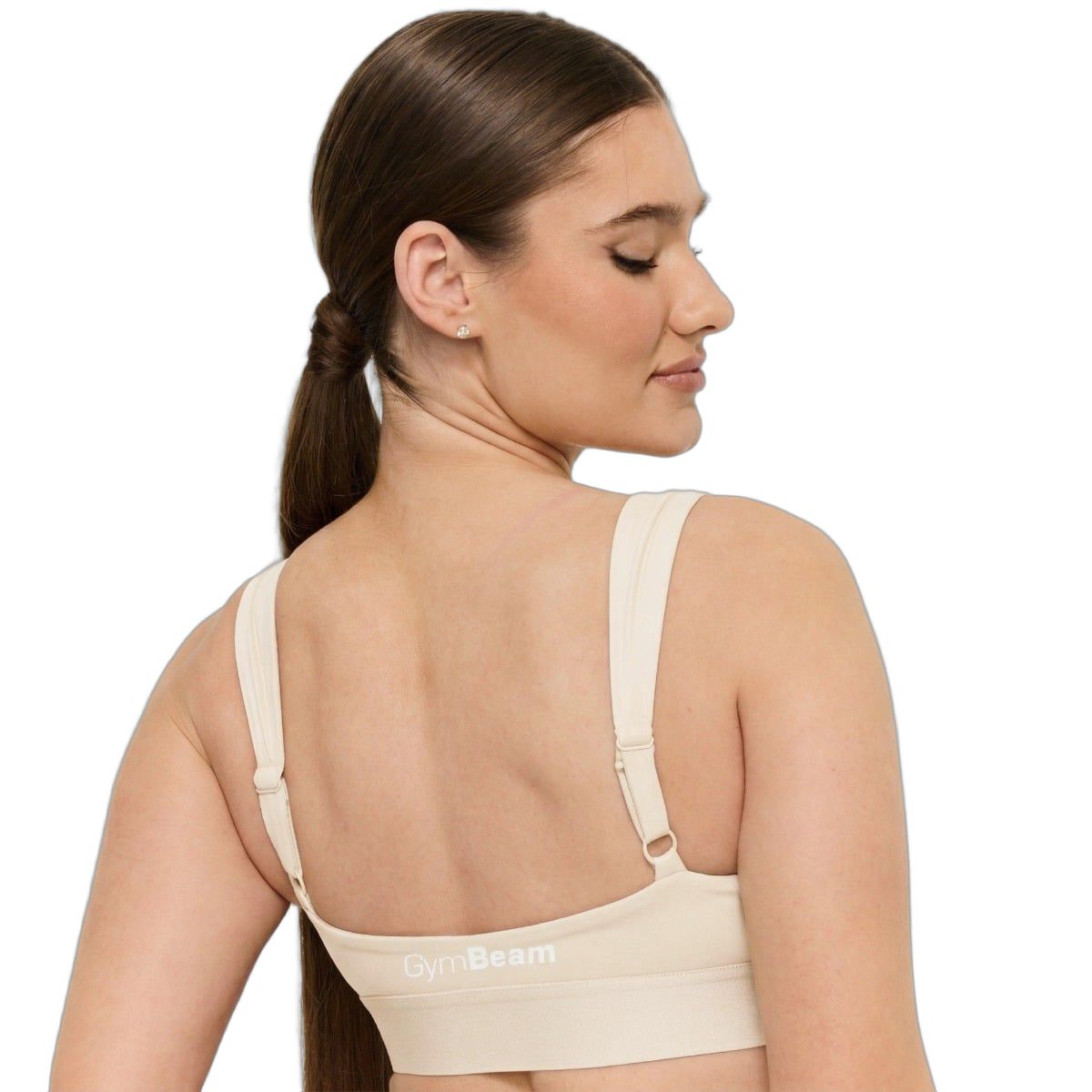 GymBeam Sport-BH Damen mit Front-Reißverschluss und verstellbaren Trägern Modell Pearl