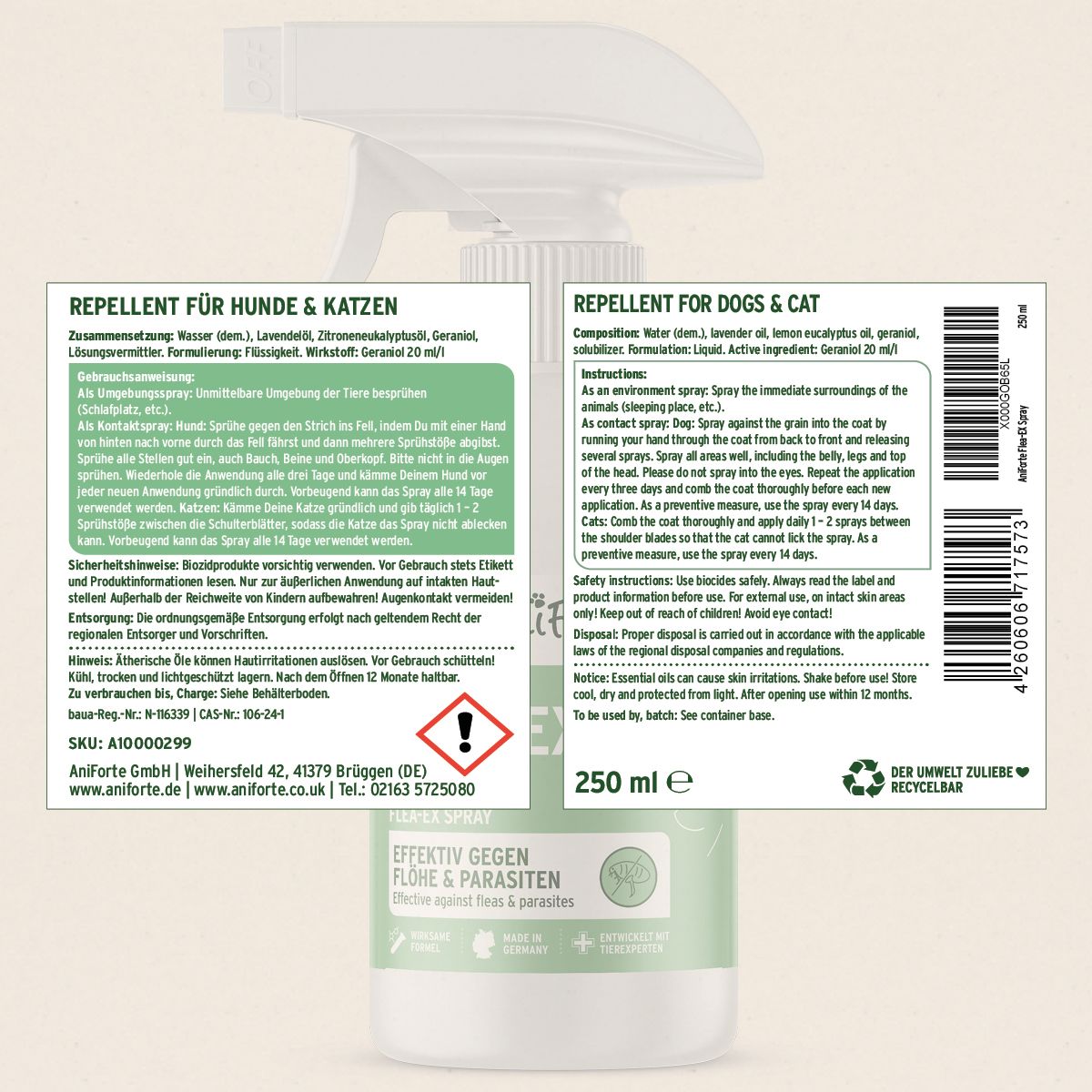 AniForte Floh-EX Spray