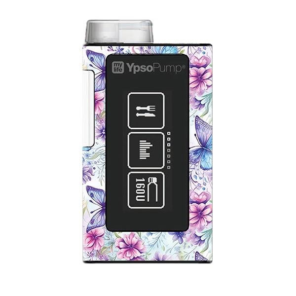Diasticker® Mylife Ypsopump Sticker "Butterfly Kiss"