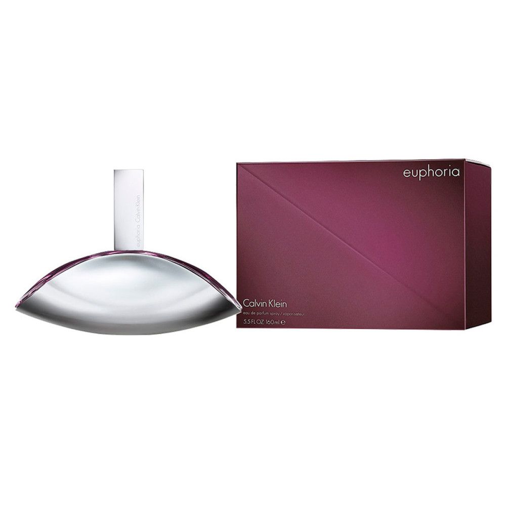 Parfümflakon und Verpackung. Flakon silberfarben, Verpackung dunkelviolett.