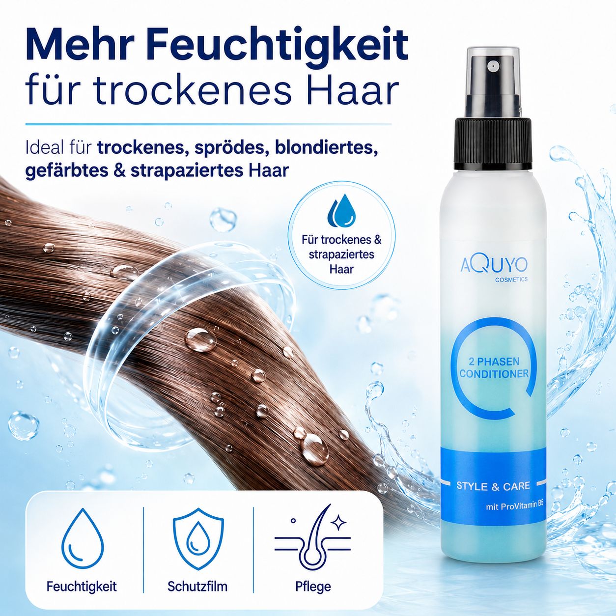 Style & Care 2 Phasen Spray Conditioner für trockenes und beanspruchtes Haar