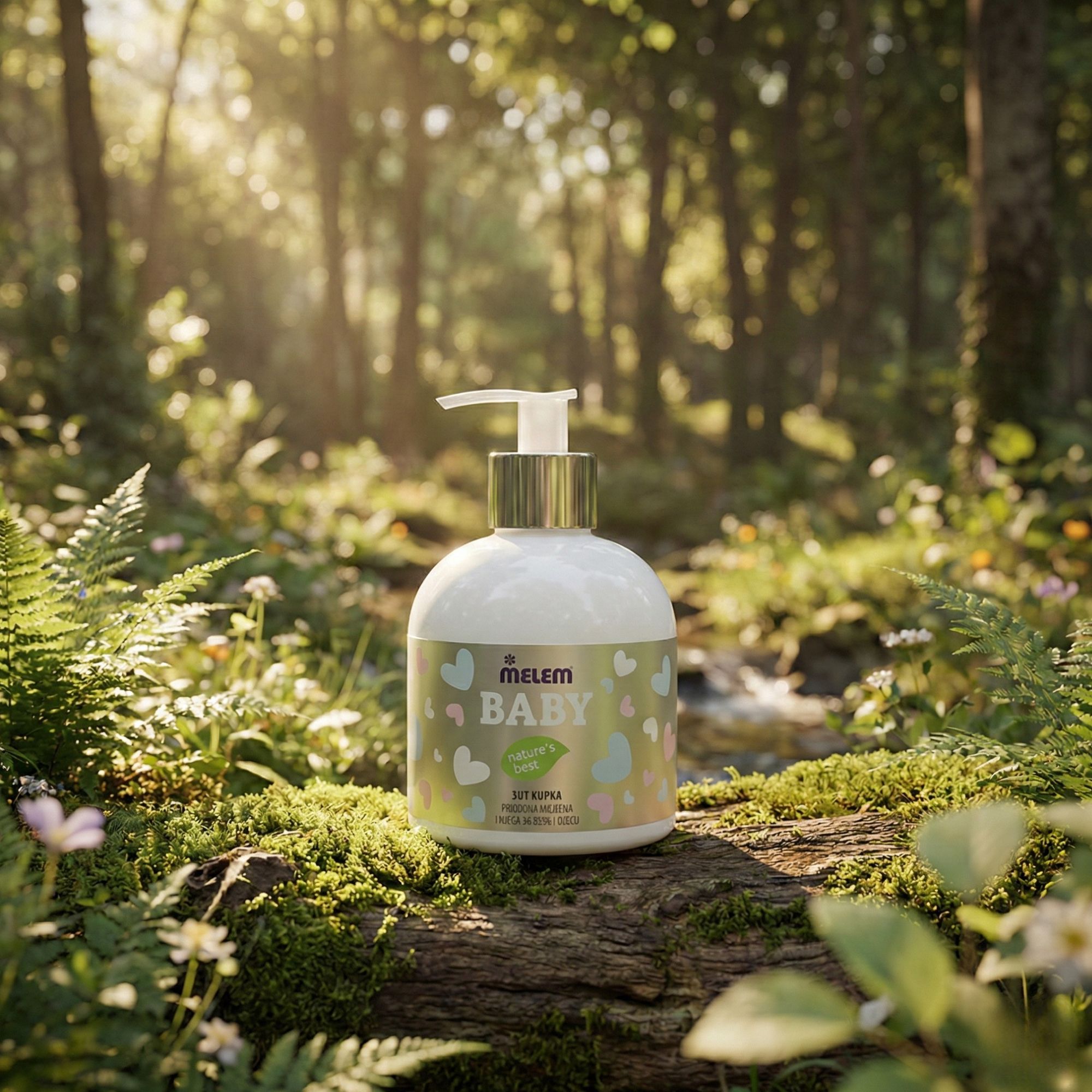 Baby 3-in-1 Badegel für Babys und Kinder