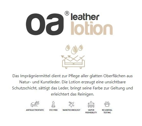 OA leather lotion Lederpflege 250 ml