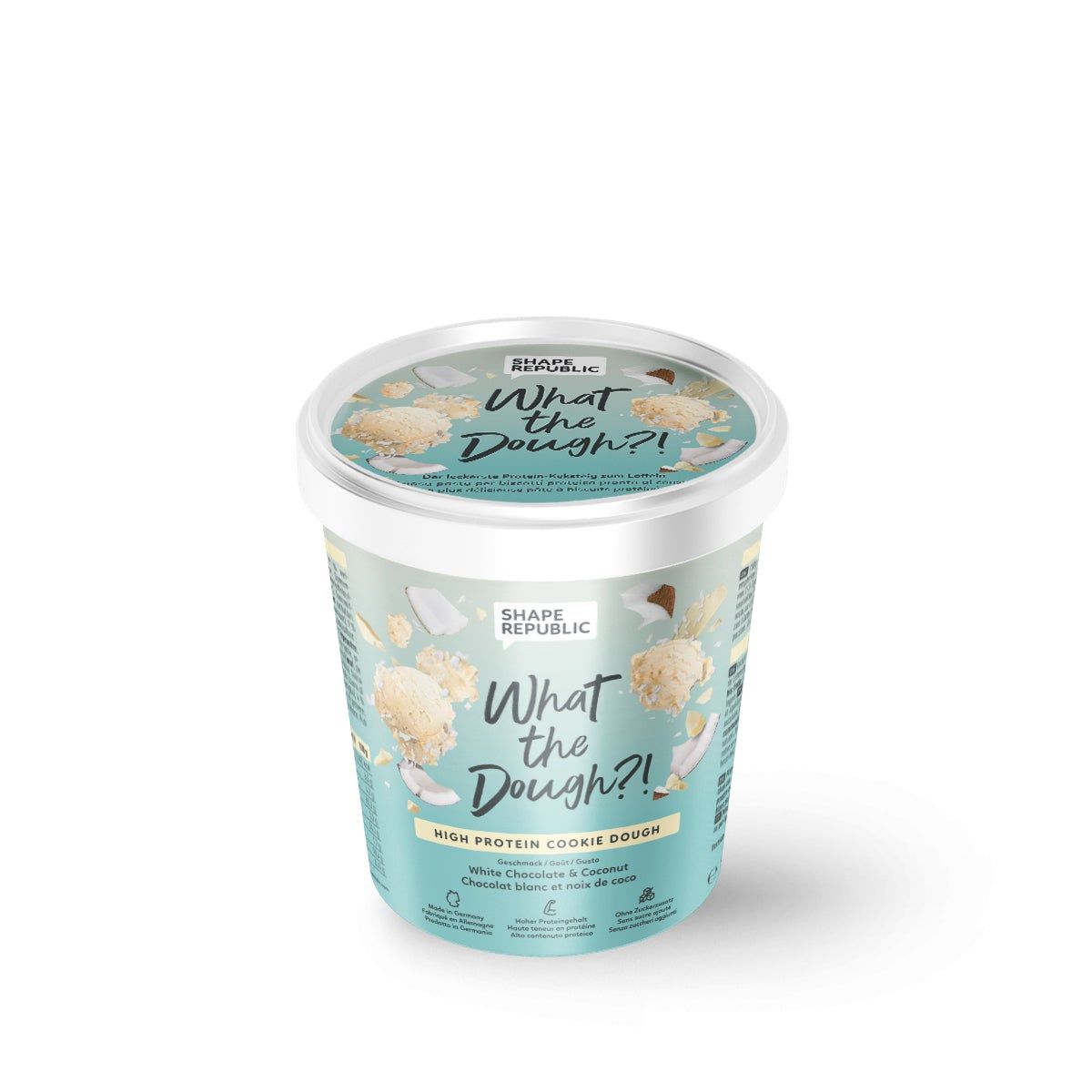 Shape Republic - High Protein Cookie Dough  - White Chocolate Coconut - Proteinsnack