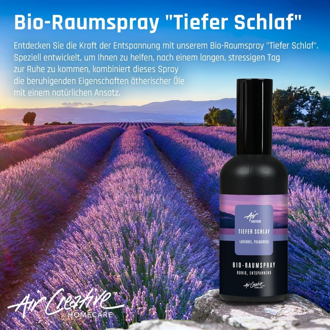 Bio-Raumspray 'Tiefer Schlaf' 100 ml Sprühflasche