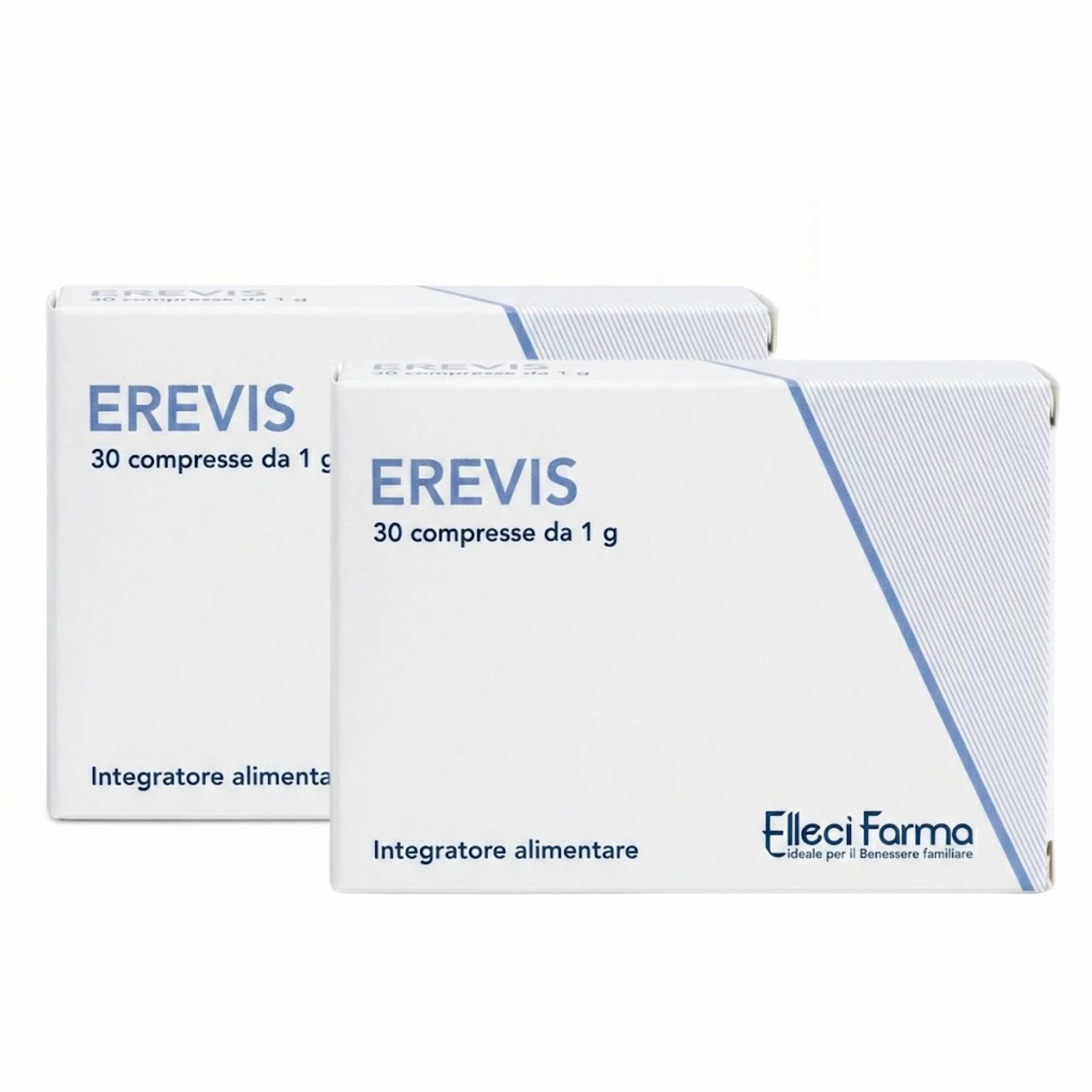 Elleci Farma Erevis – Integratore Uomo Testosterone Tribulus Maca e Zinco Vigore ed Energia 60 cpr