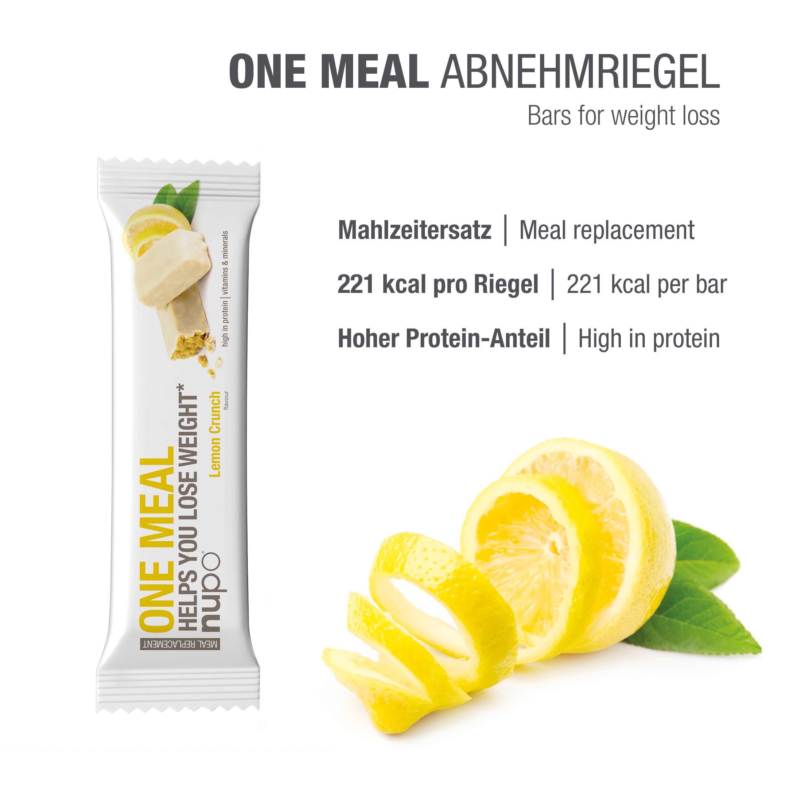 One Meal Riegel Lemon Crunch