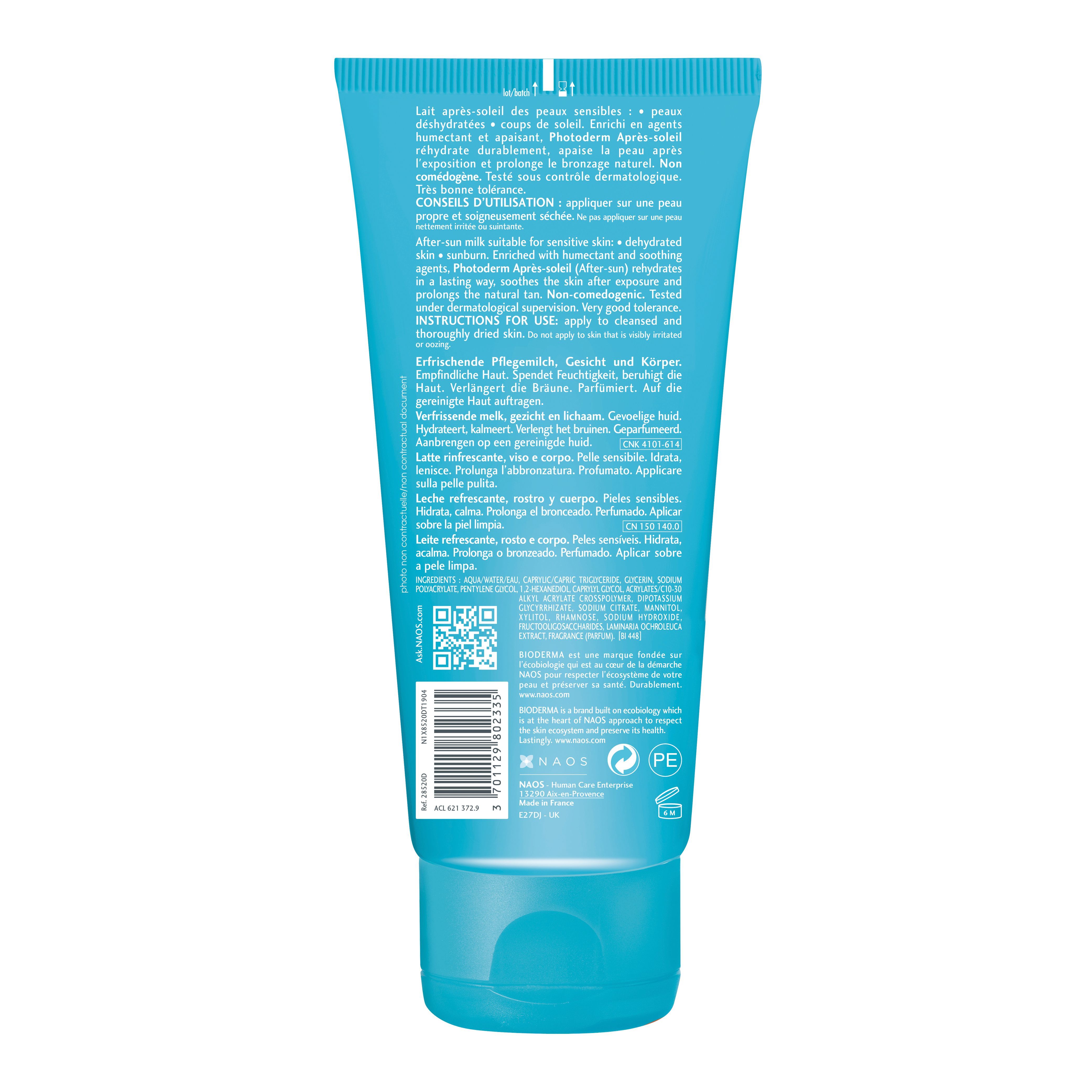 BIODERMA Photoderm Après-soleil Feuchtigkeitsspendende und beruhigende After-Sun-Lotion