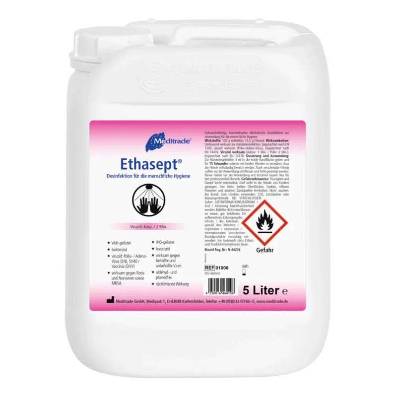 Meditrade Ethasept® Händedesinfektionsmittel 5 l Desinfektionslösung