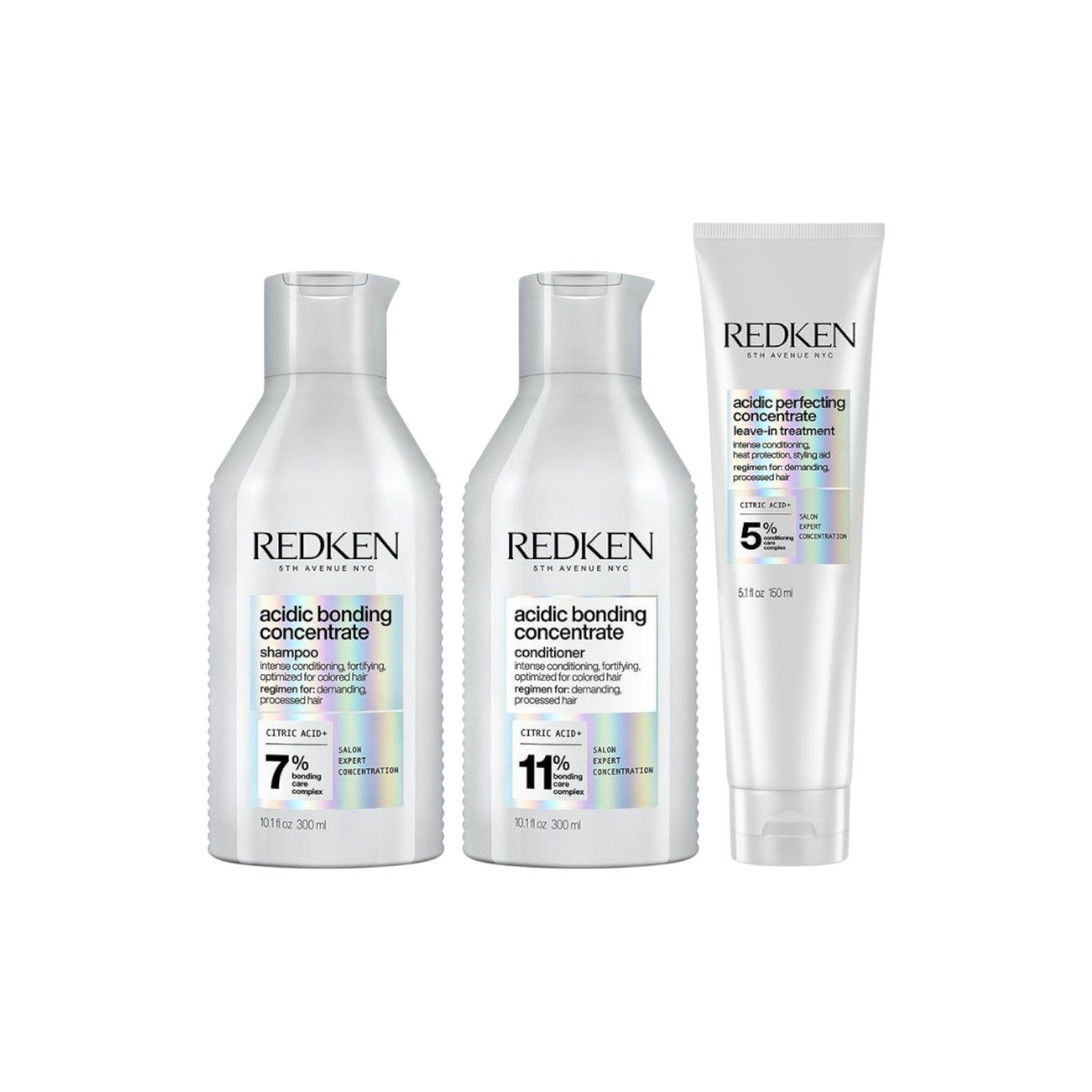 Redken Acidic Bonding Concentrate Basis Bundle 750 ml Set