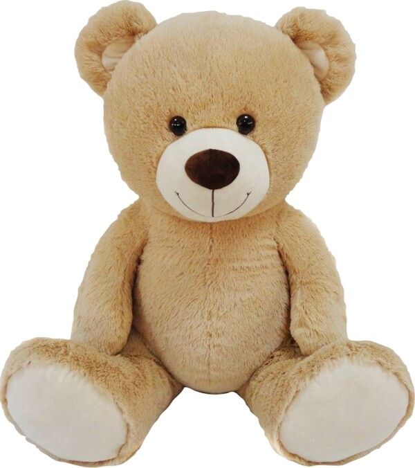 Orsacchiotto di peluche seduto, circa 90 cm