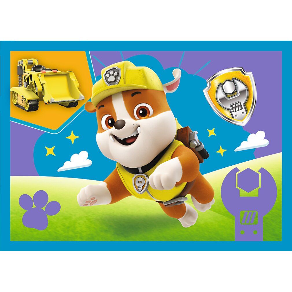 trefl Puzzle Paw Patrol: Laufendes hündchen 4in1 (12,15,20,24 Teile)