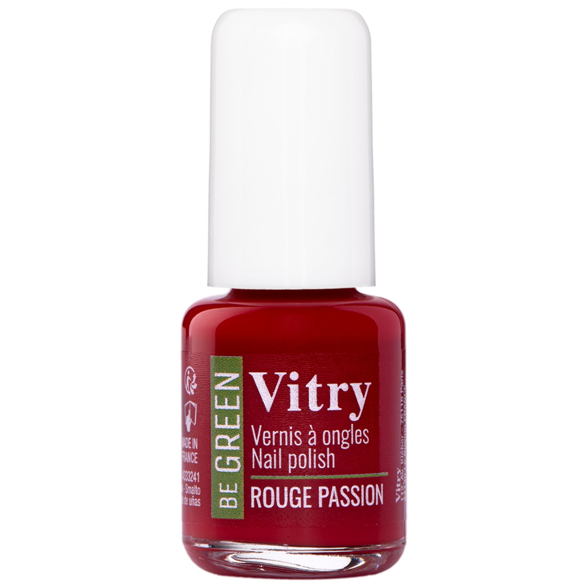 Vitry be green Nagellack rouge passion 6 ml