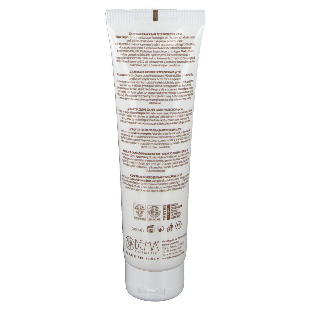 Bema® SolarTea Sonnencreme SPF 50