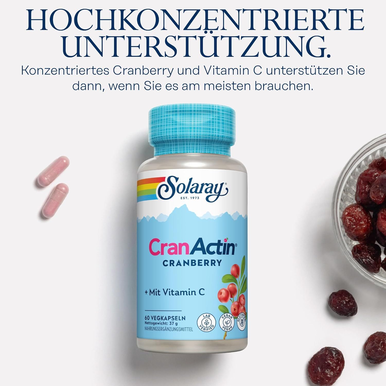 Solaray CranActin Kapsel